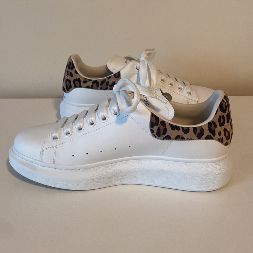 Alexander McQueen Oversized Sneakers Leopard Size 41
